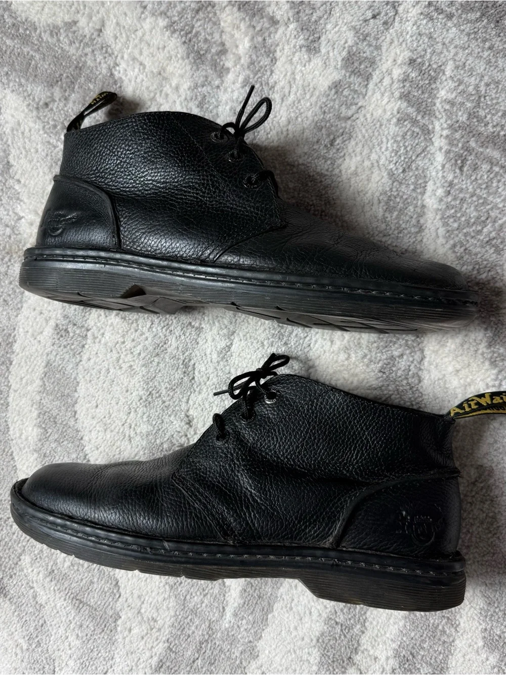 Dr Martens Sussex Bear Track Slip Resistant Chukka Boot Men's US12 Black